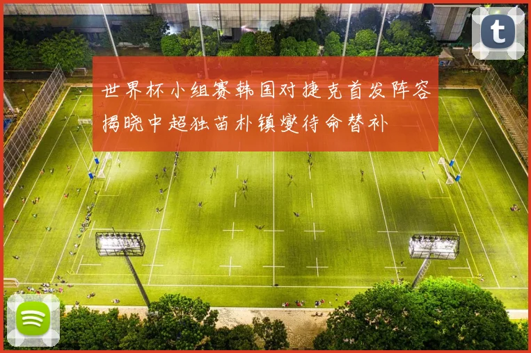 世界杯小组赛韩国对捷克首发阵容揭晓中超独苗朴镇燮待命替补